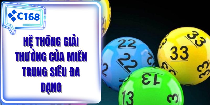 Hệ thống giải thưởng của miền Trung siêu đa dạng 